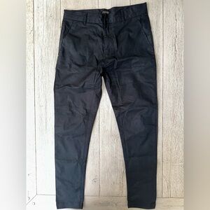 Zanerobe Black Chinos Slim Fit Tapered